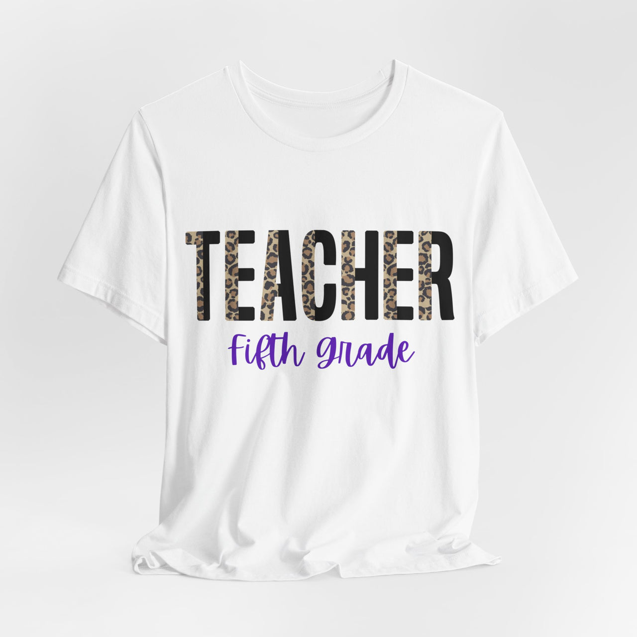 Teacher Fifth Grade Short Sleeve Tee