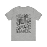 Thumbnail for 4th Grade Short Sleeve Tee