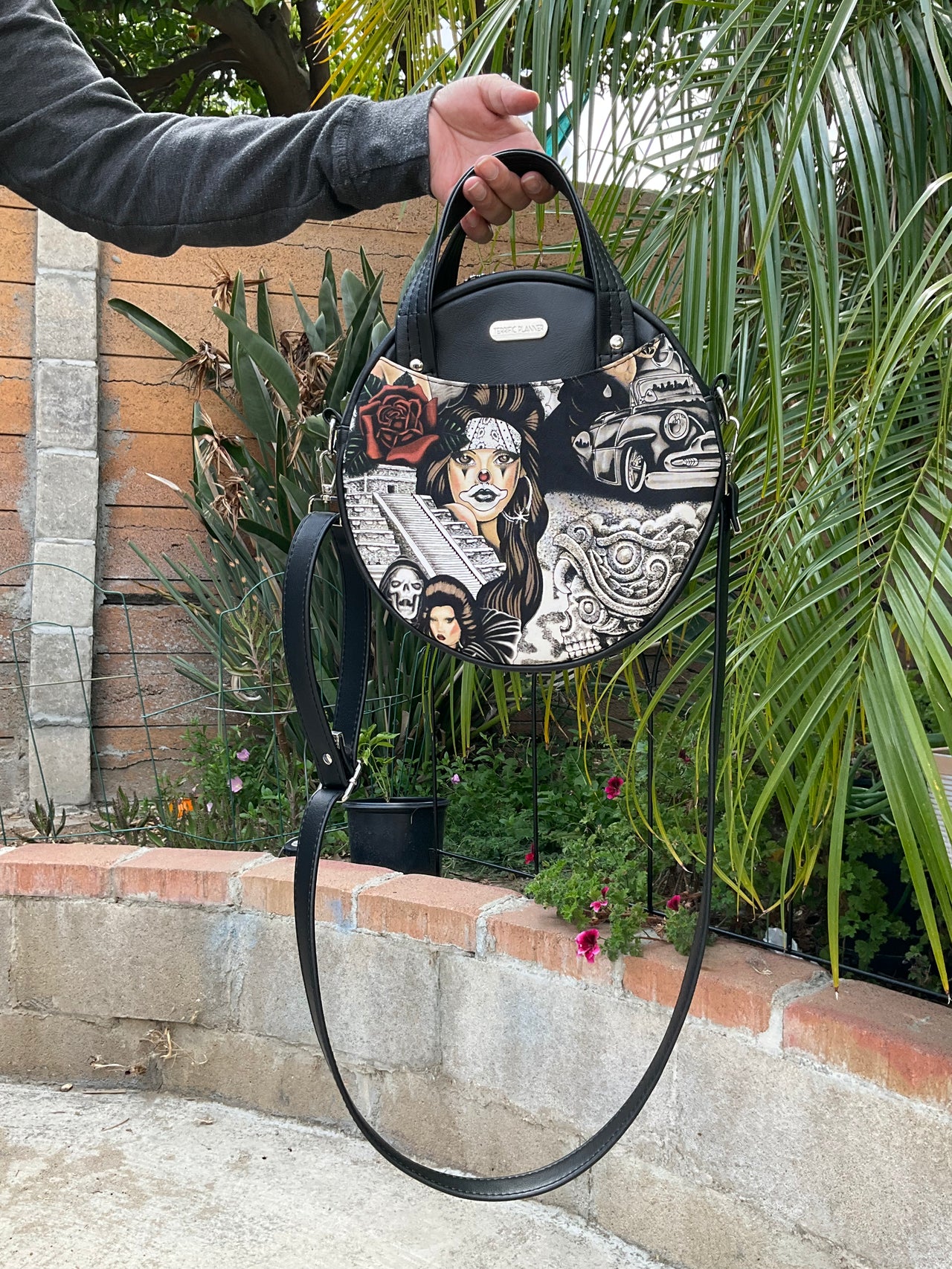 Chuco Round Crossbody Bag