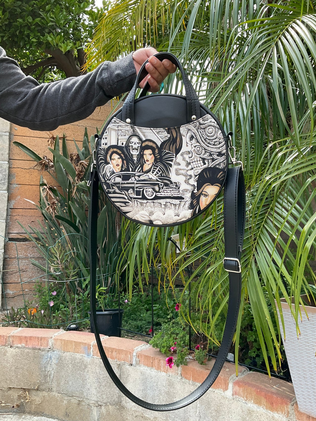 Chuco Round Crossbody Bag