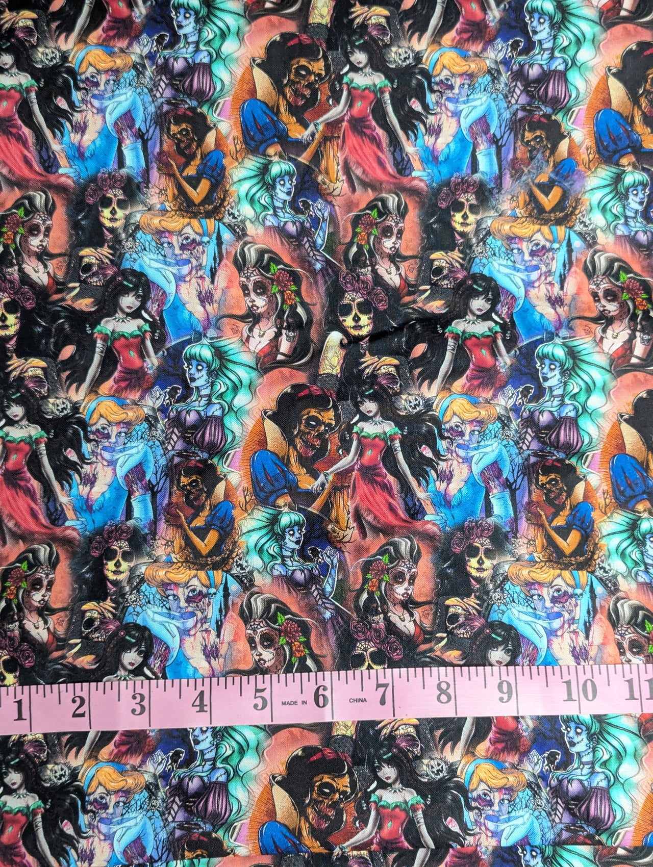 Zombies 2 Cotton Woven Fabric - READY TO SHIP