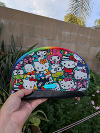 Thumbnail for Salutations Friends Makeup Bag Dumpling Pouch