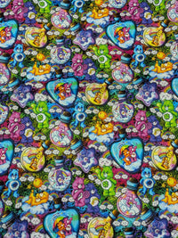 Thumbnail for Bottle Carebear Cotton Fabric - Destash