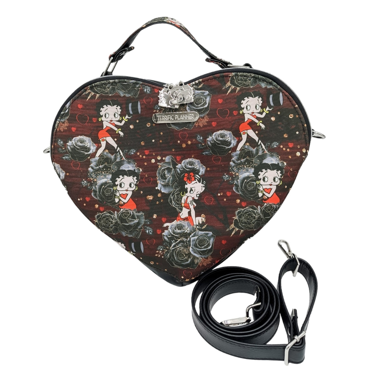 Beautiful Betty Full Size Heart Bag