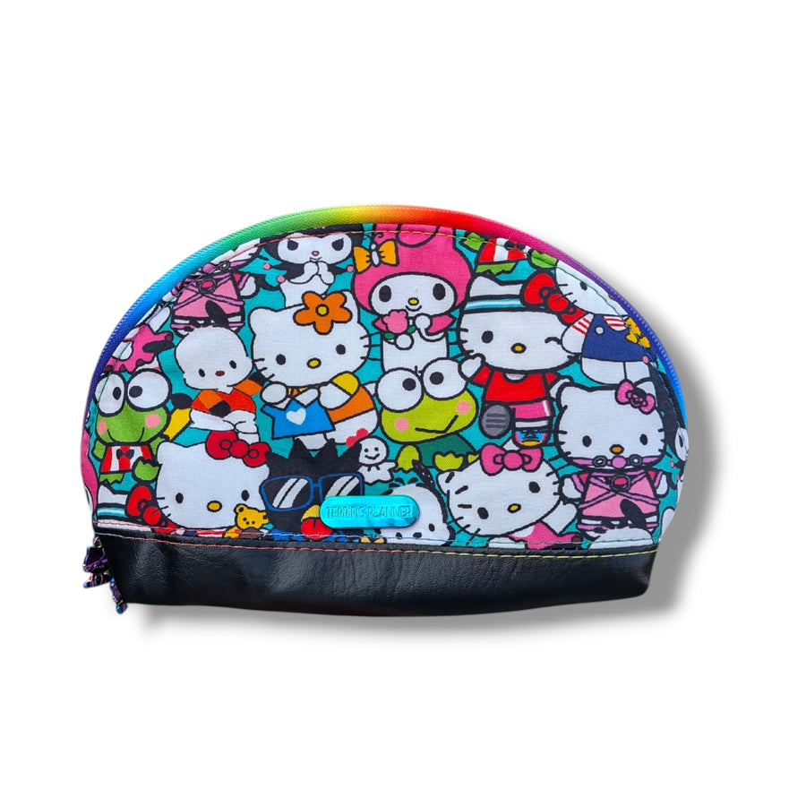 Salutations Friends Makeup Bag Dumpling Pouch