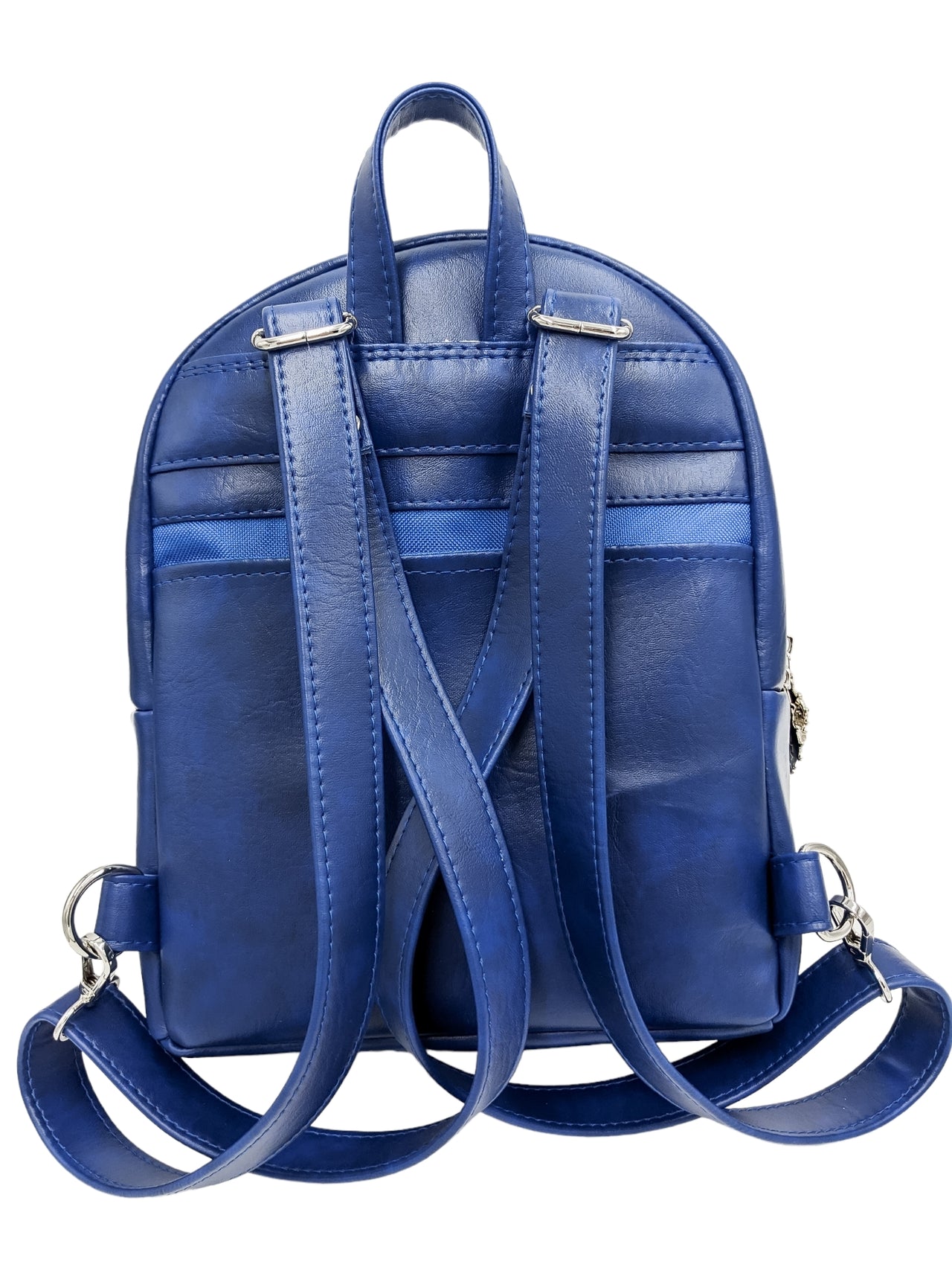 blue leather mini backpack Dodger Blue Betty Mini Backpack