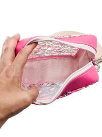 Thumbnail for Hello Kitty Clear Vinyl Boxy Crossbody Bag