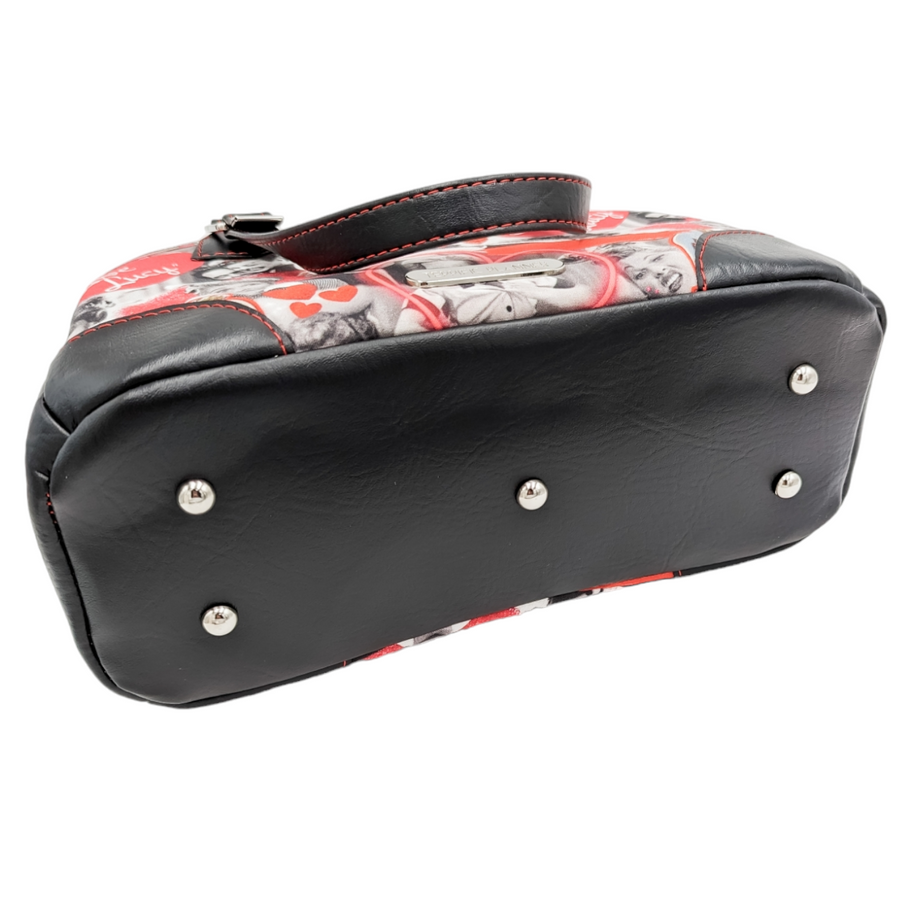 I Love Lucy - Black HYD Bowler Bag