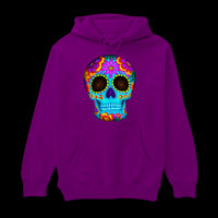 Thumbnail for Psychedelic Sugar Skull Hoodie