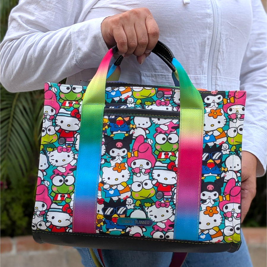 Salutations Friends Transponster Tote Bag / Handbag (Medium)