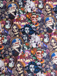 Thumbnail for Zombies 1 Cotton Woven Fabric - READY TO SHIP