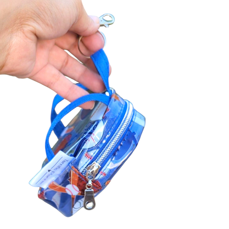 Dodgers Tiny Backpack Keychain