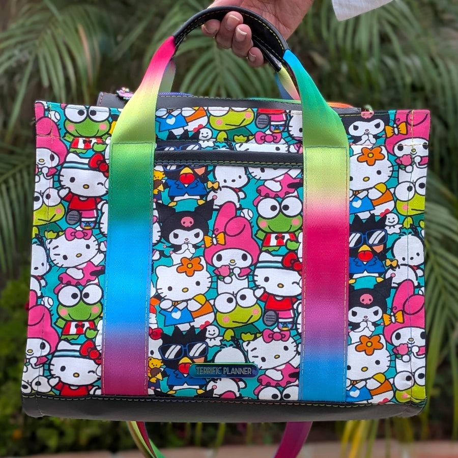 Salutations Friends Transponster Tote Bag / Handbag (Medium)