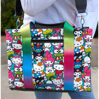Thumbnail for Salutations Friends Transponster Tote Bag / Handbag (Medium)