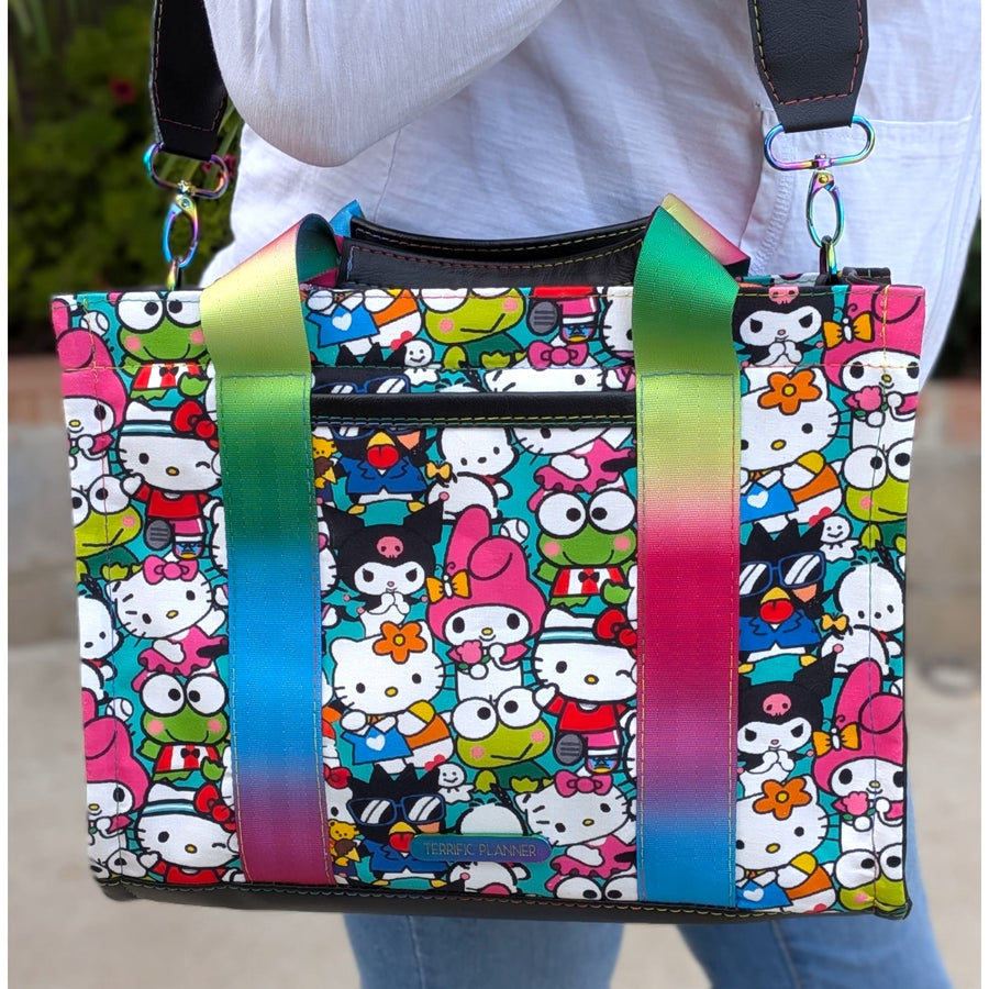 Salutations Friends Transponster Tote Bag / Handbag (Medium)