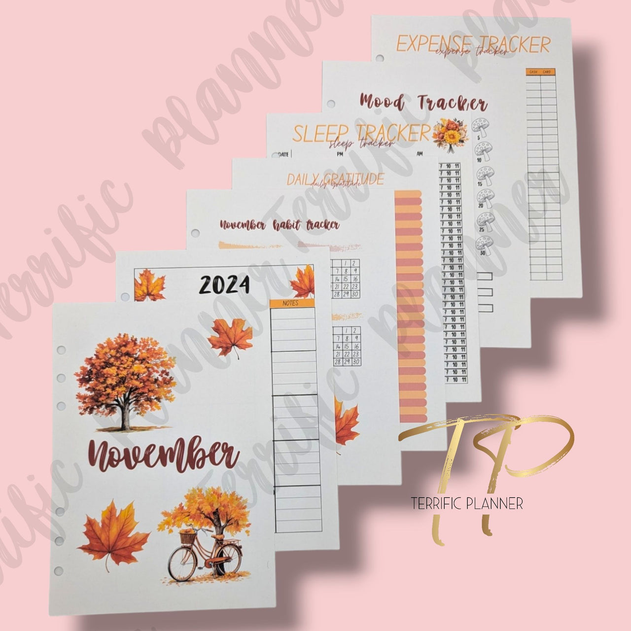 November 2024 Monthly Spreads