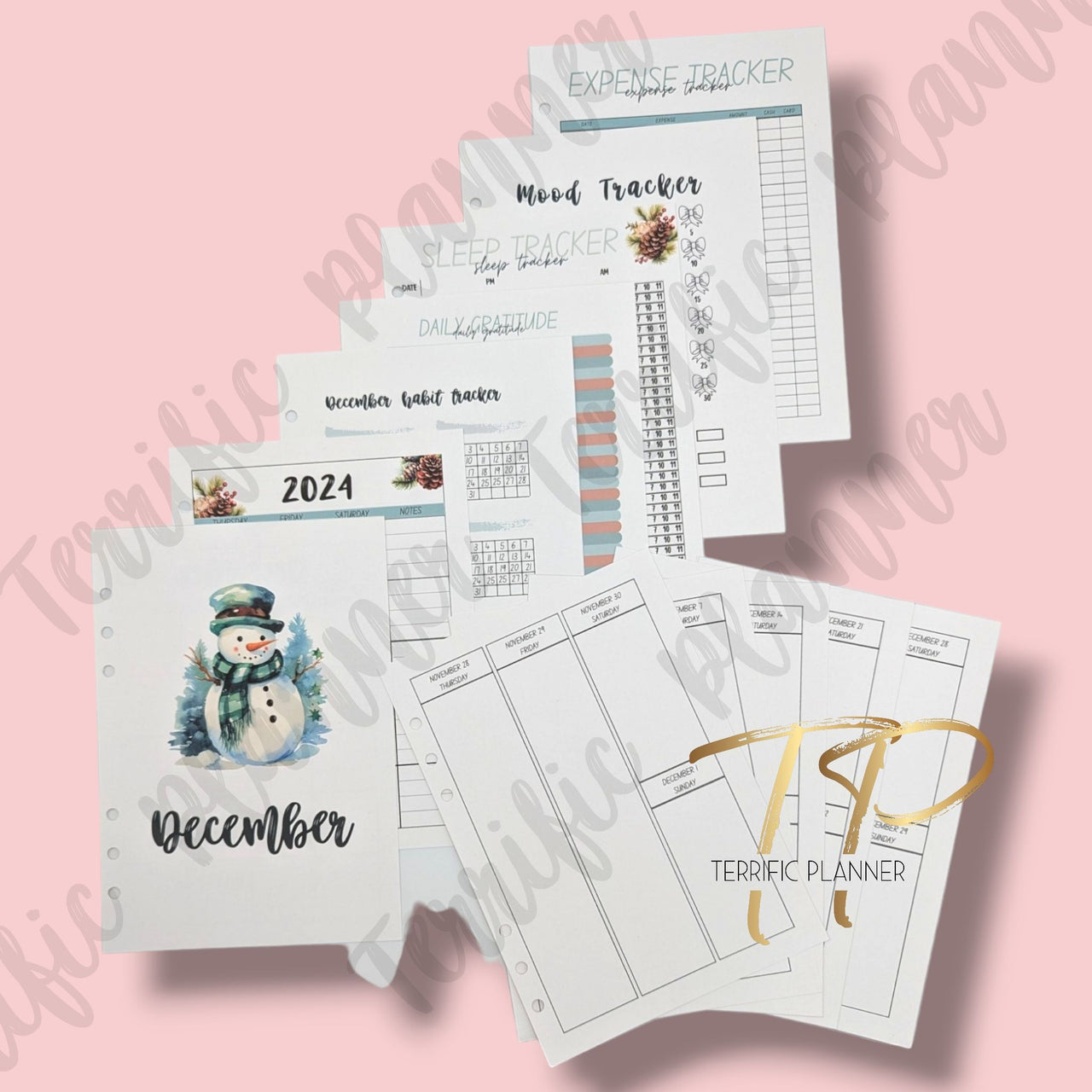 December 2024 Monthly Spreads