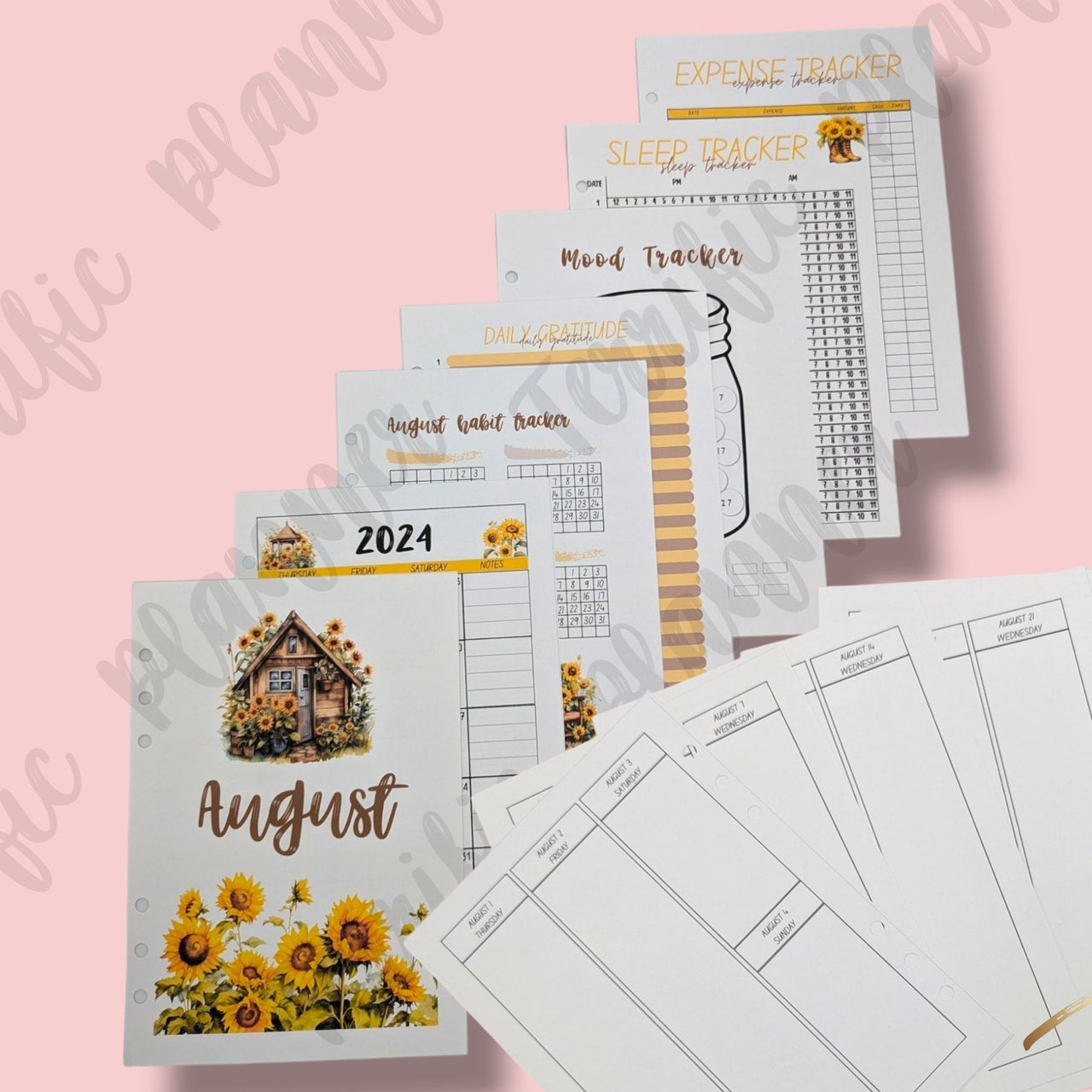 August 2024 Monthly Spreads