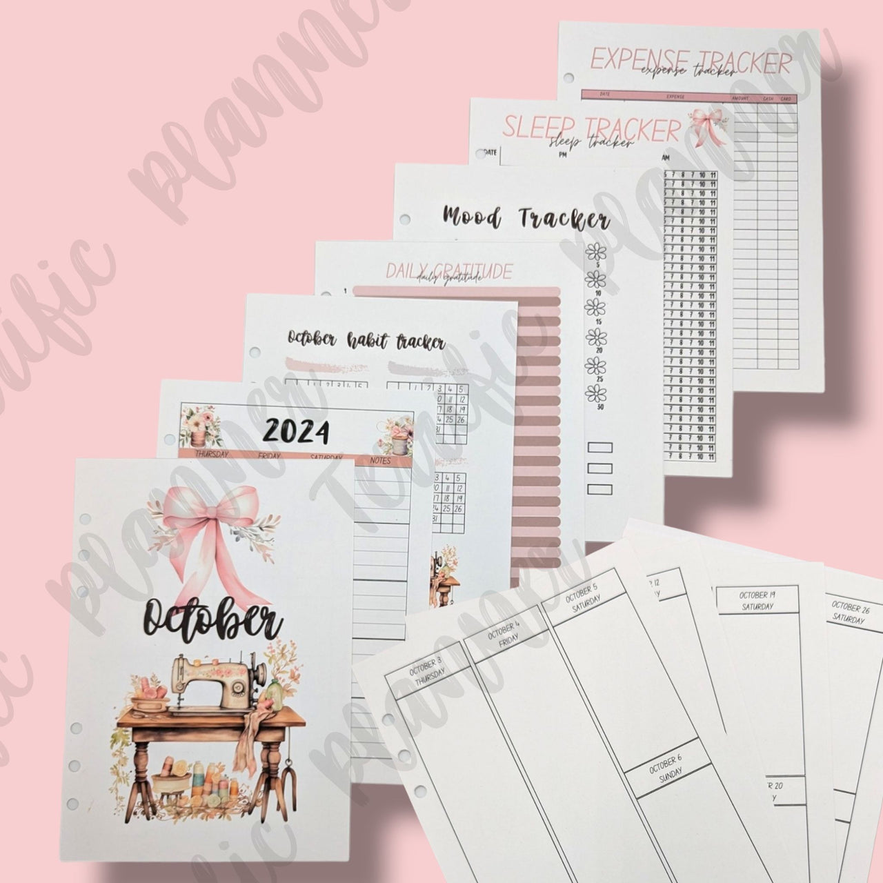 October 2024 Monthly Spreads