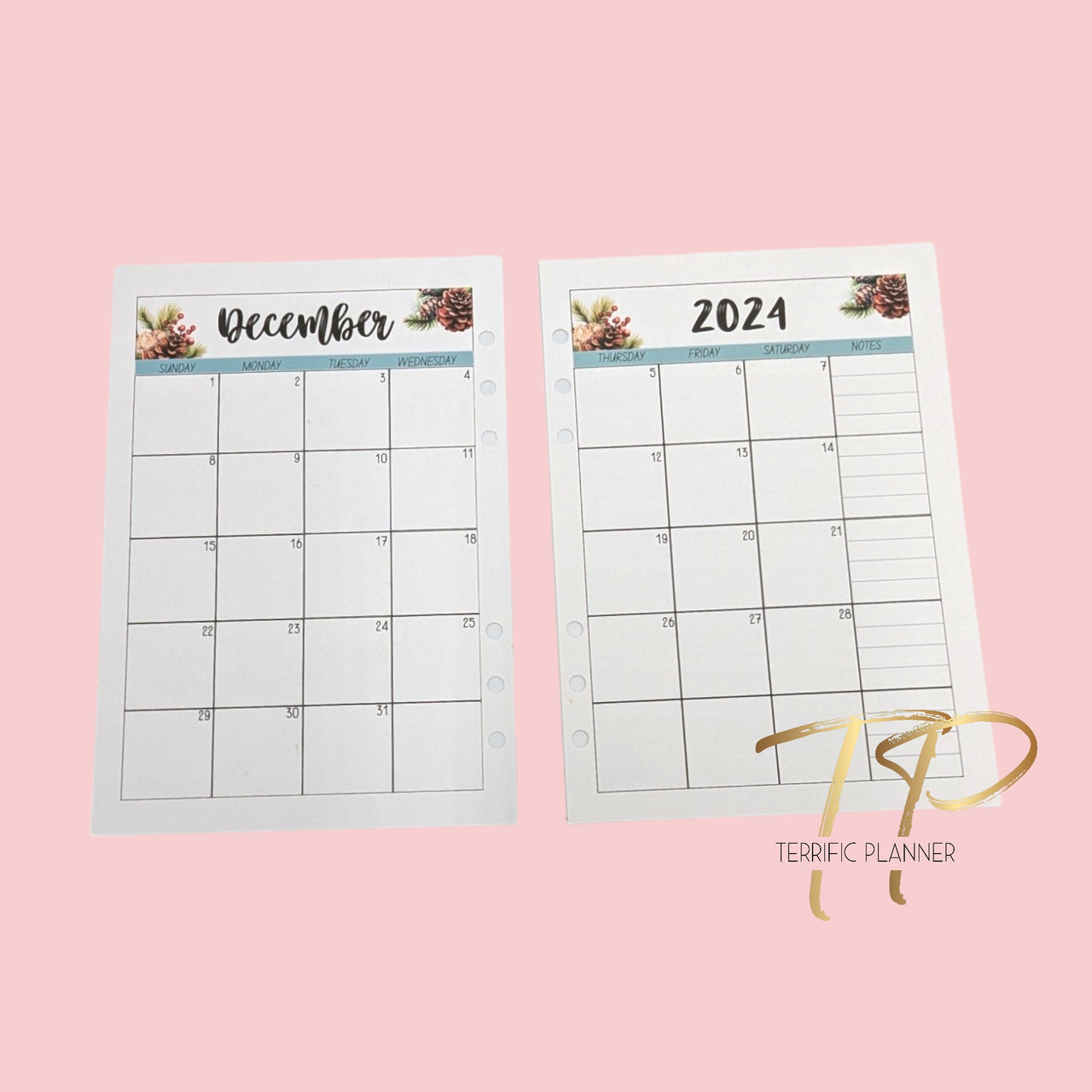 December 2024 Monthly Spreads