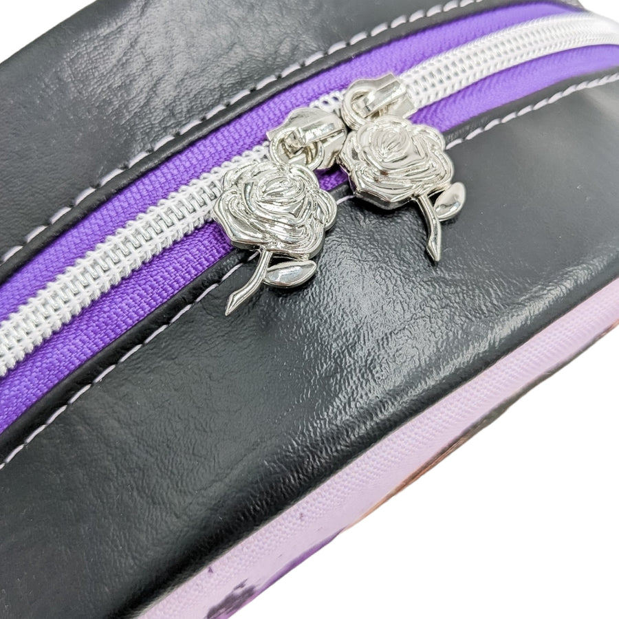 Selena Purple Circle Crossbody Bag