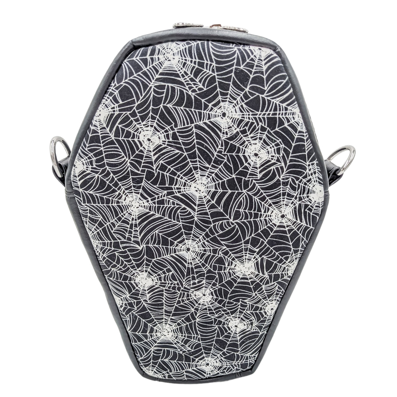 Spiderwebs Coffin Purse - (Glow in the Dark)