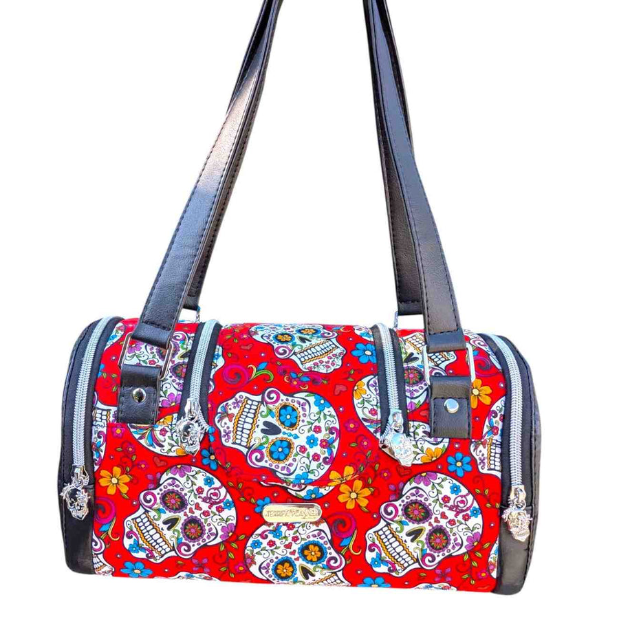 Sugar Skulls Barrel Bag