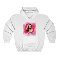 Thumbnail for Selena Pink Heart Hoodie - Hooded Sweatshirt