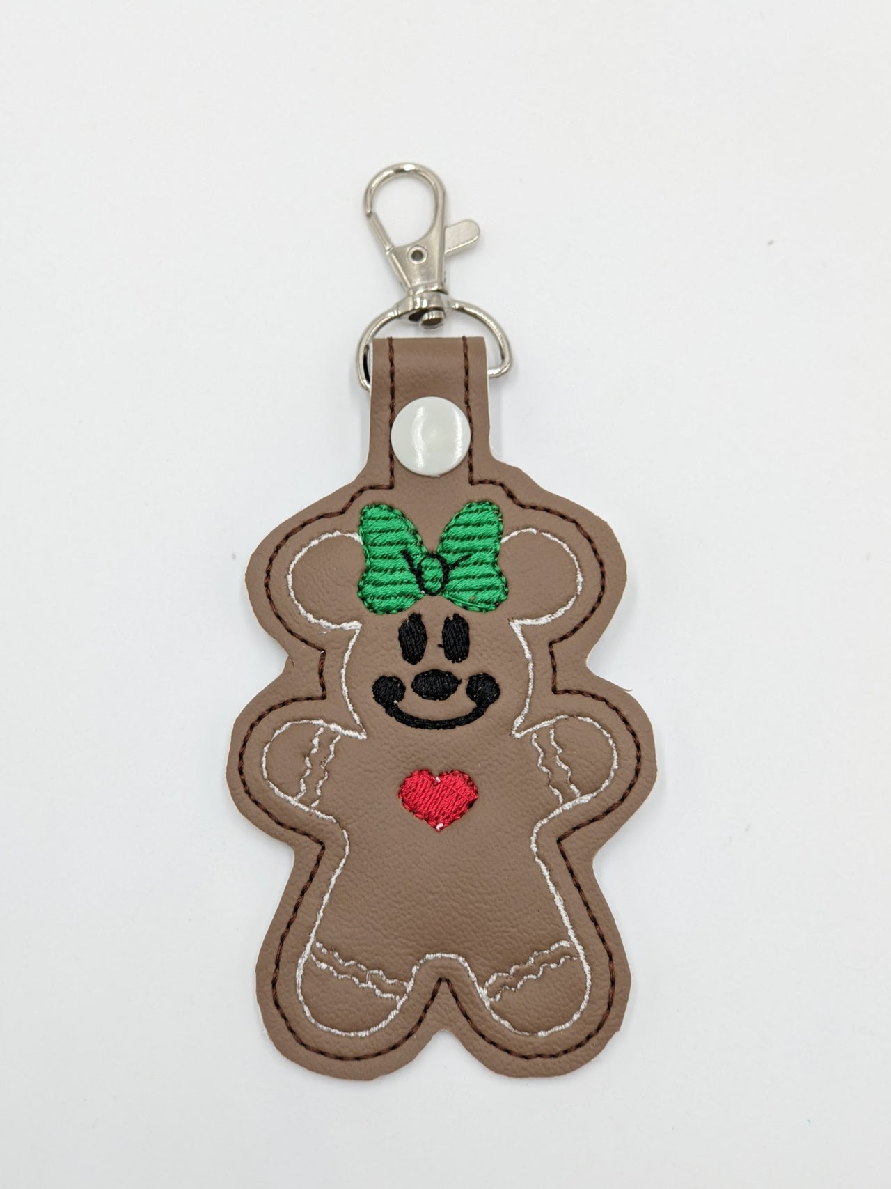 Mrs. Mouse Gingerbread Keychain