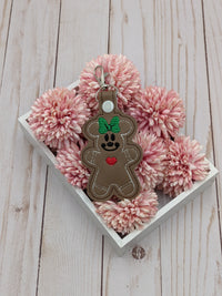 Thumbnail for Mrs. Mouse Gingerbread Keychain