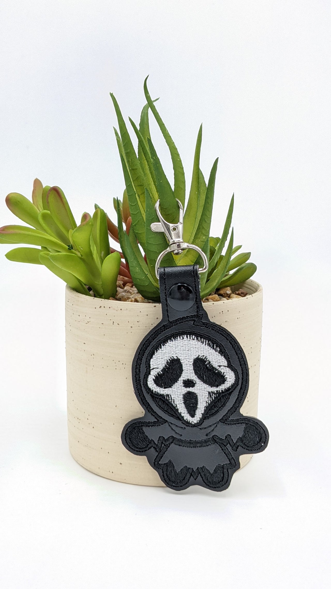 Ghost Face Keychain