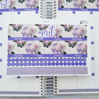 Thumbnail for April Monthly Planner Sticker Kit