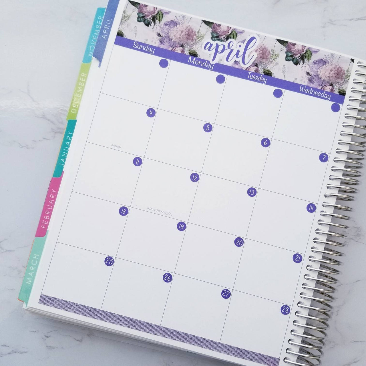 April Monthly Planner Sticker Kit