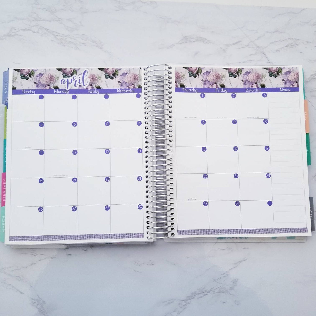 April Monthly Planner Sticker Kit