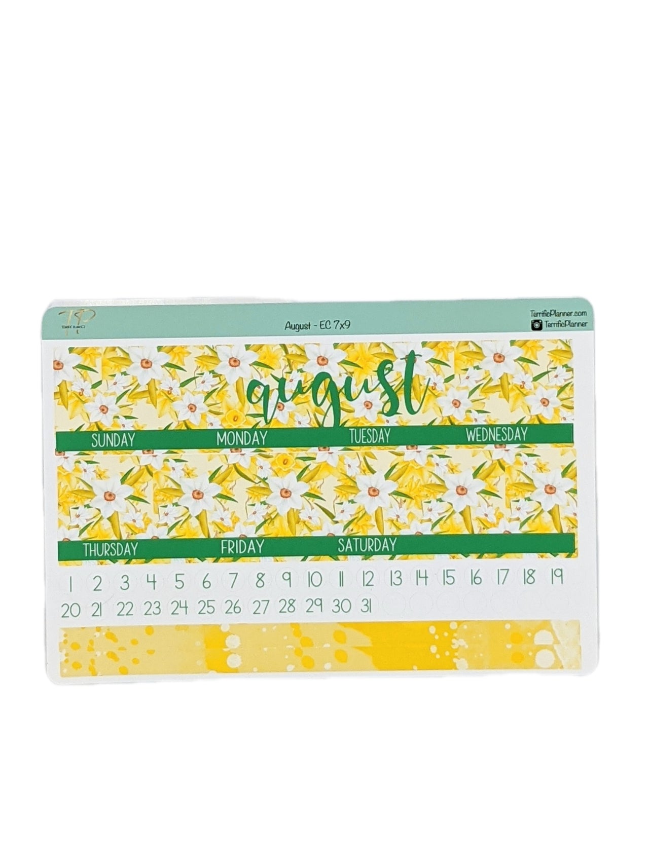 A Year in Bloom - 2022 Monthly Planner Sticker Kit