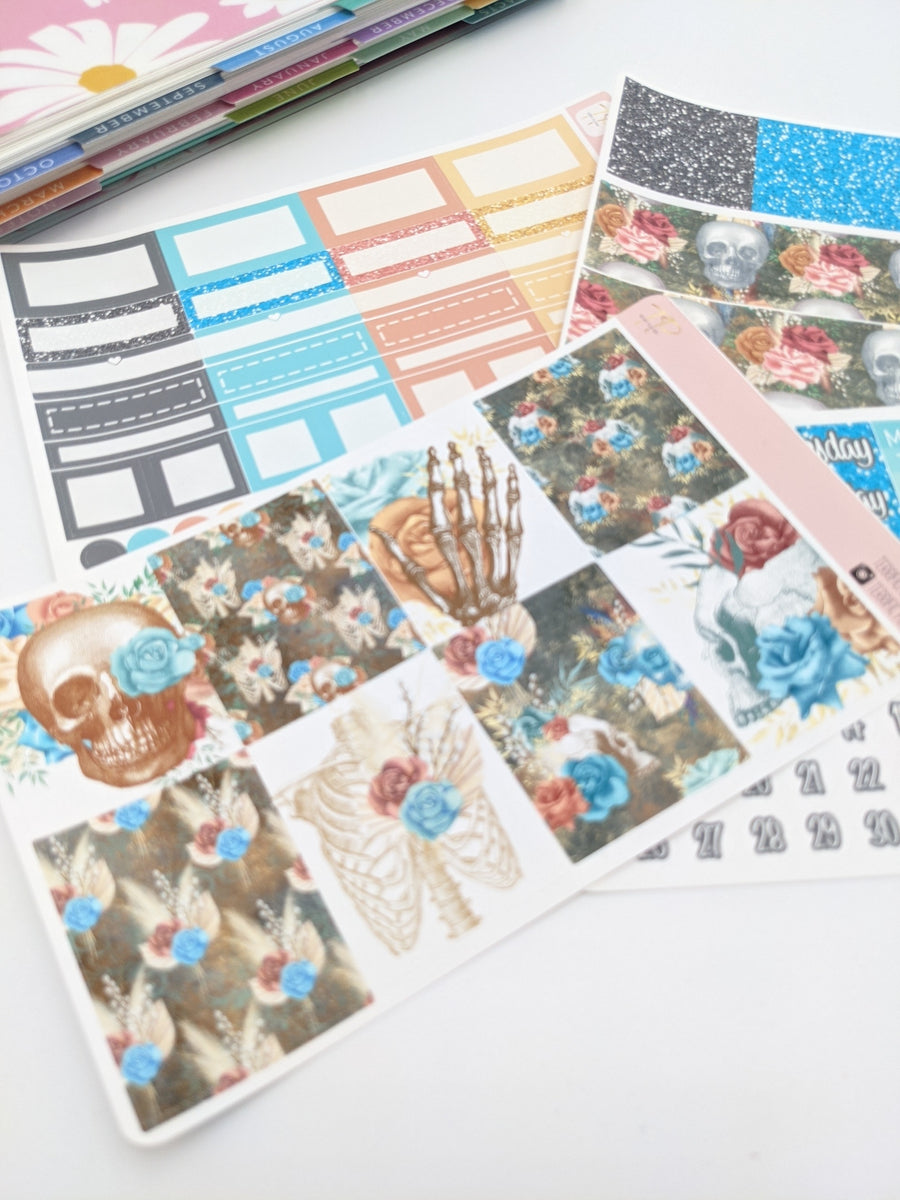 Boho Skulls Weekly Kit