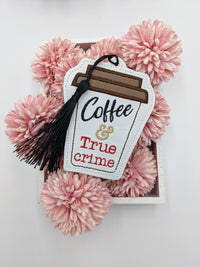 Thumbnail for Coffee & True Crime Bookmark