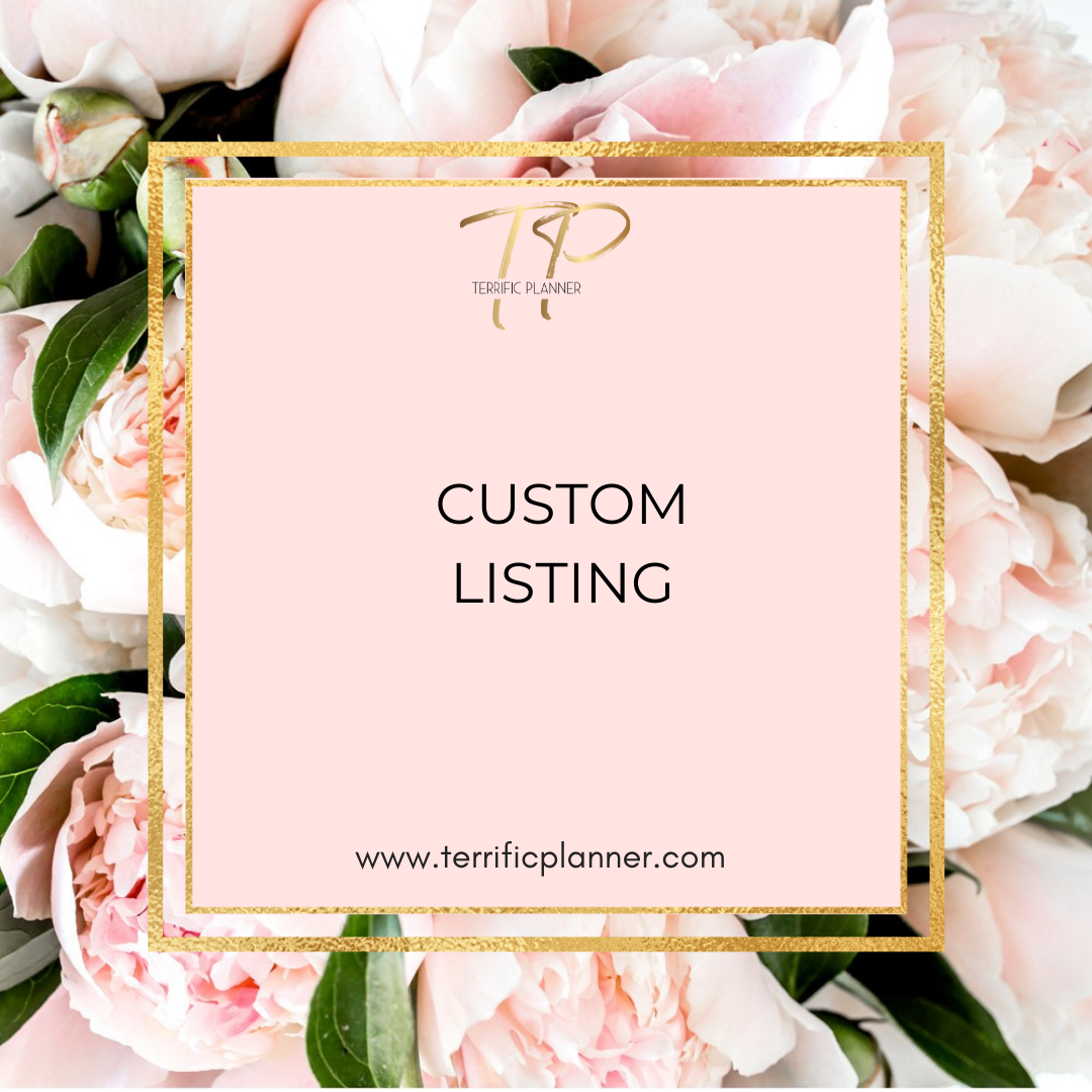 CUSTOM ORDER - Rosa