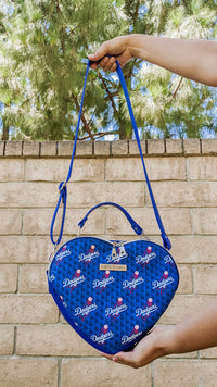 Thumbnail for Dodgers 'I Love LA' Mini Heart Bag