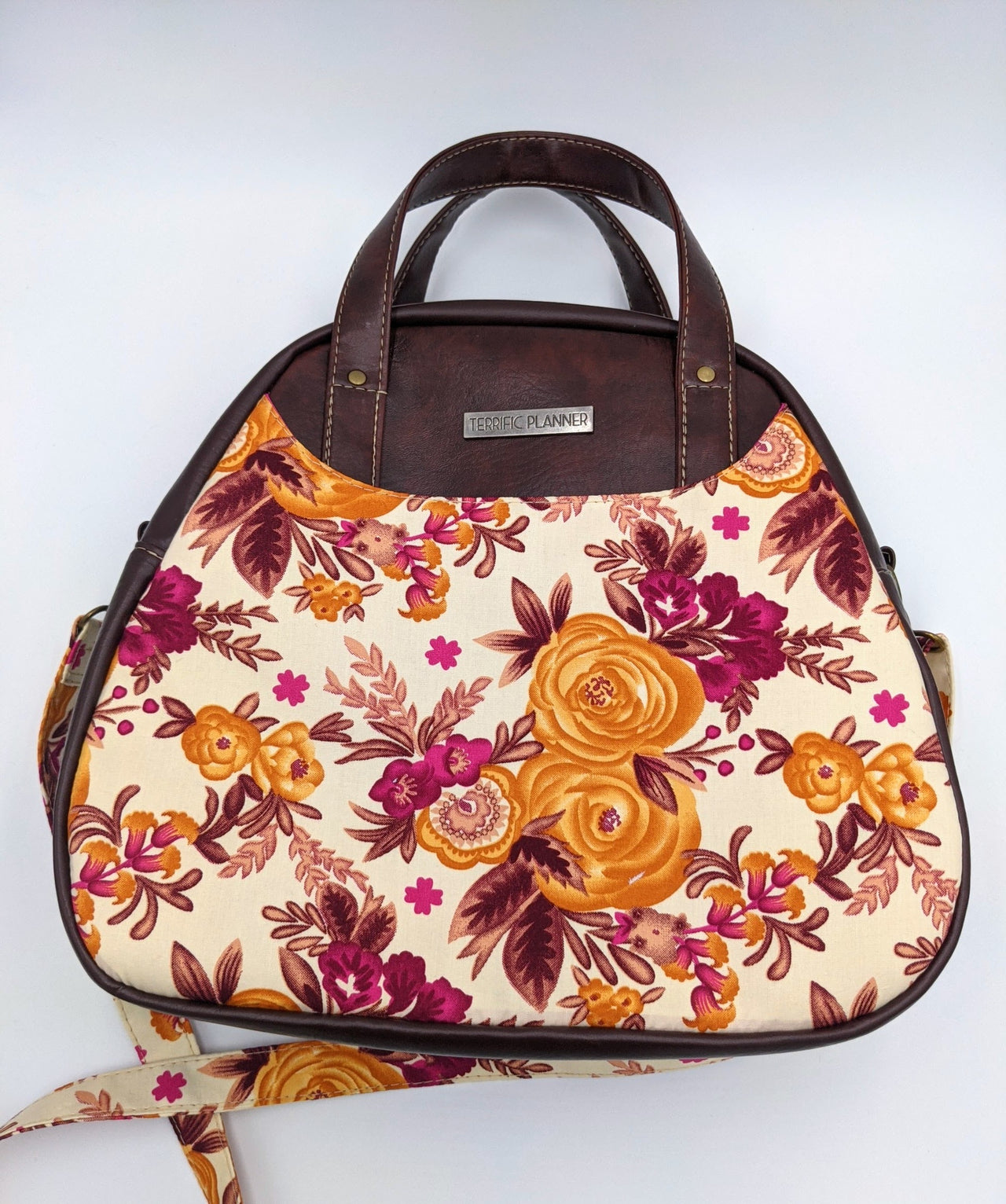 Golden Roses Bowler Bag