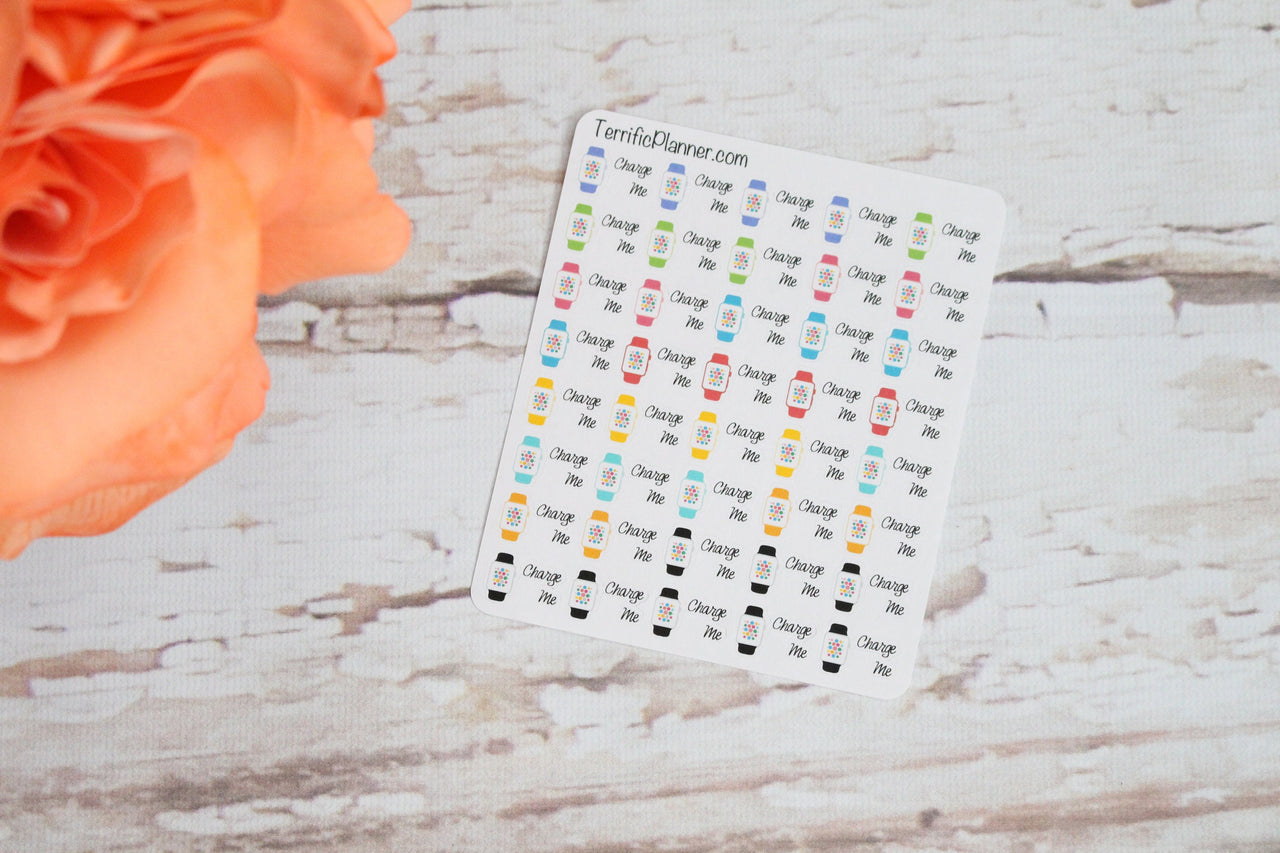 Fitness Tracker Watch Stickers