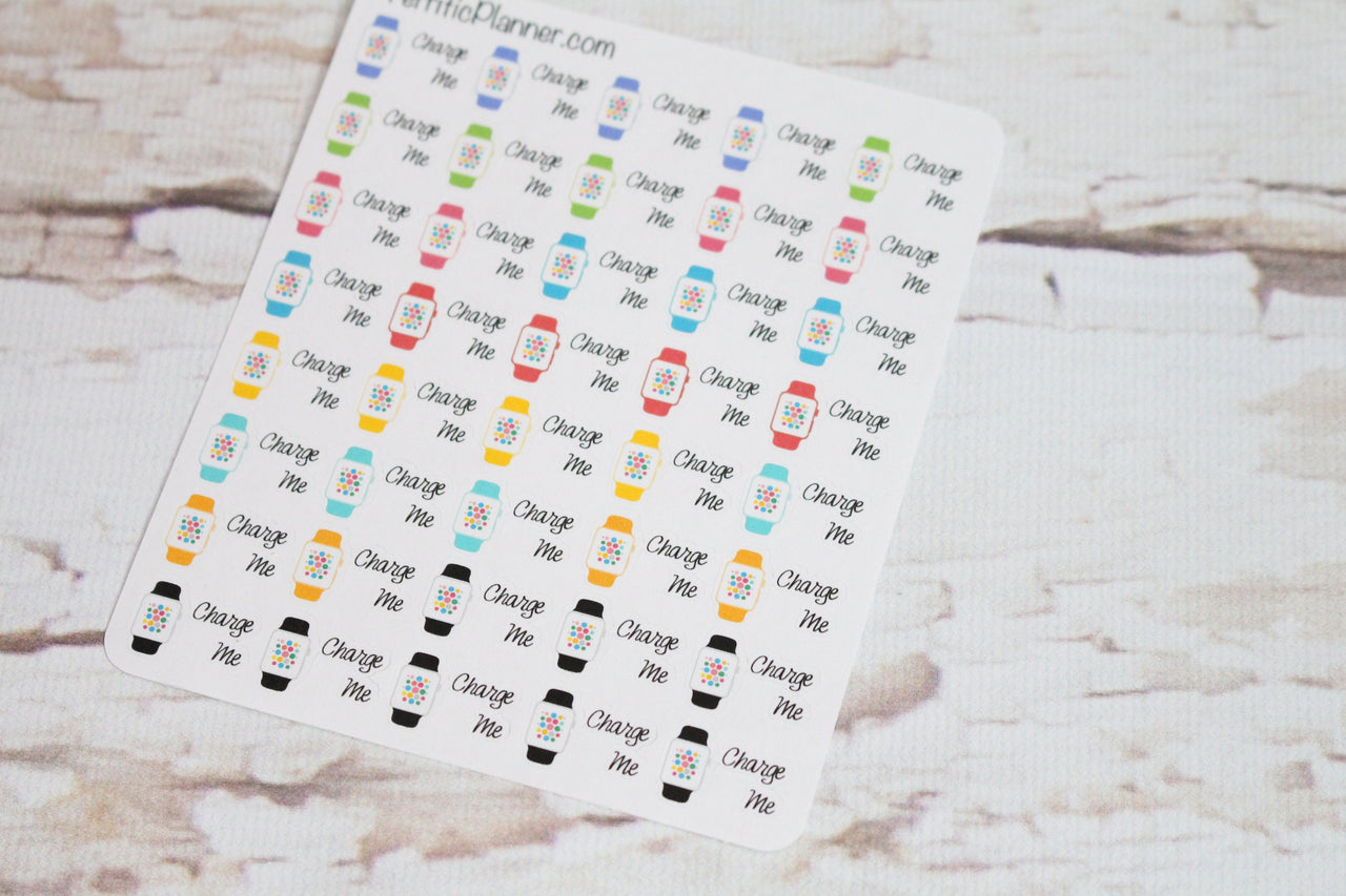 Fitness Tracker Watch Stickers