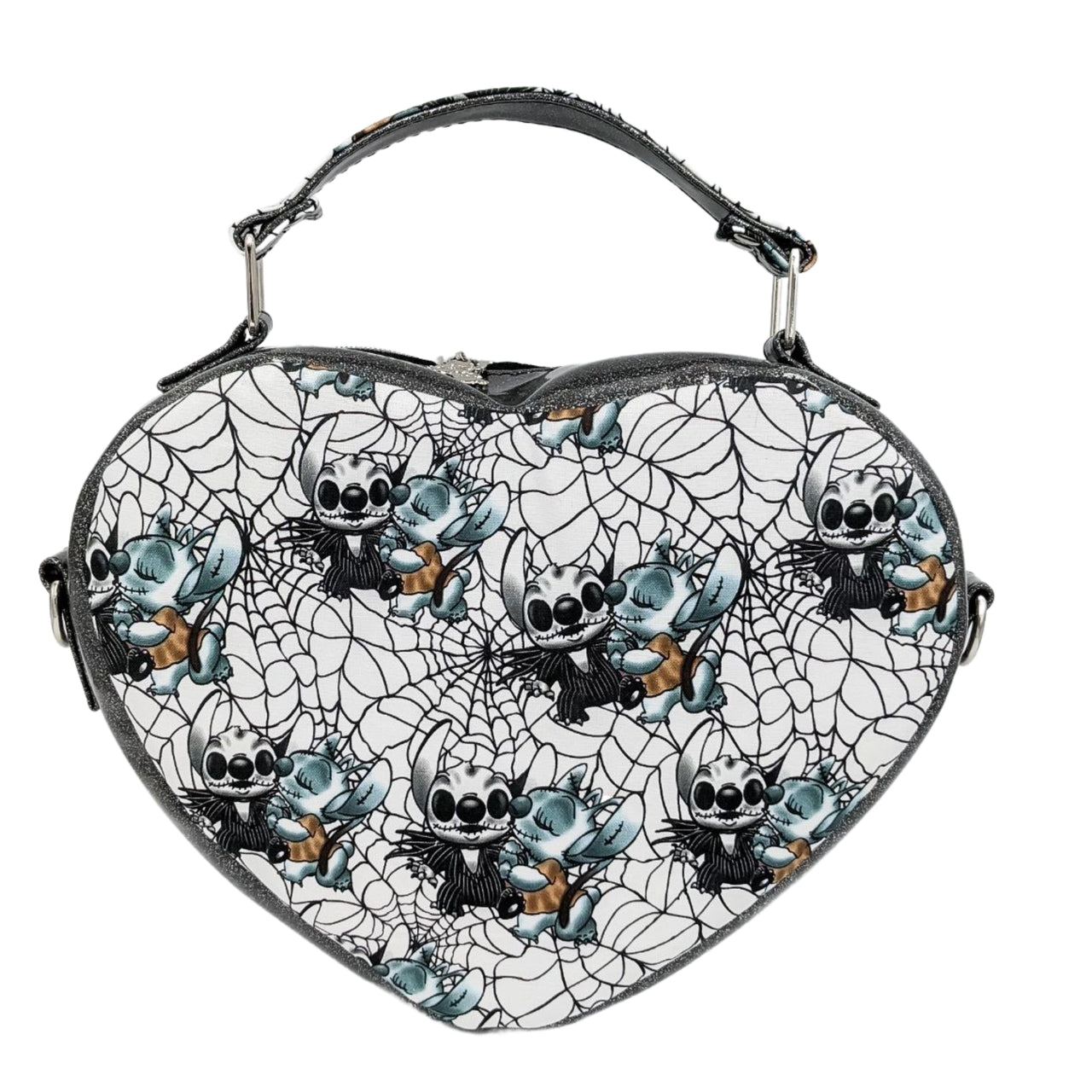 Cute Alien Pumpkin Man Mini Heart Bag