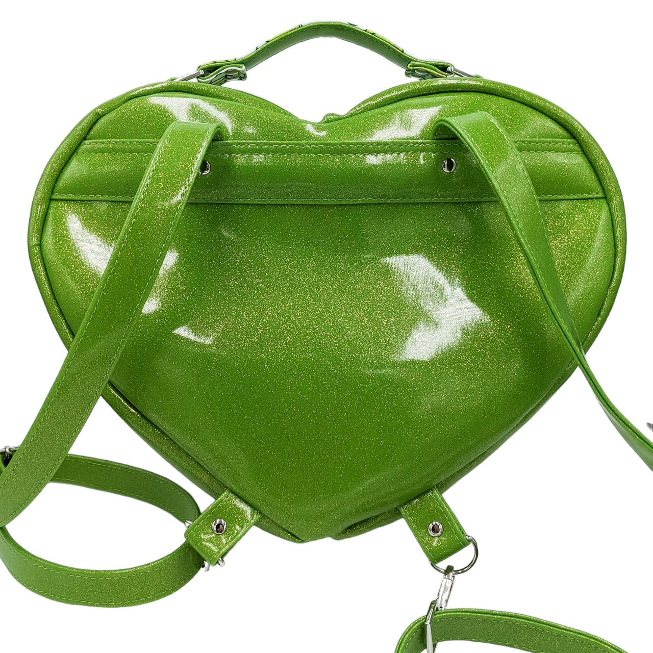 Baby Green Frog Mega Heart Backpack