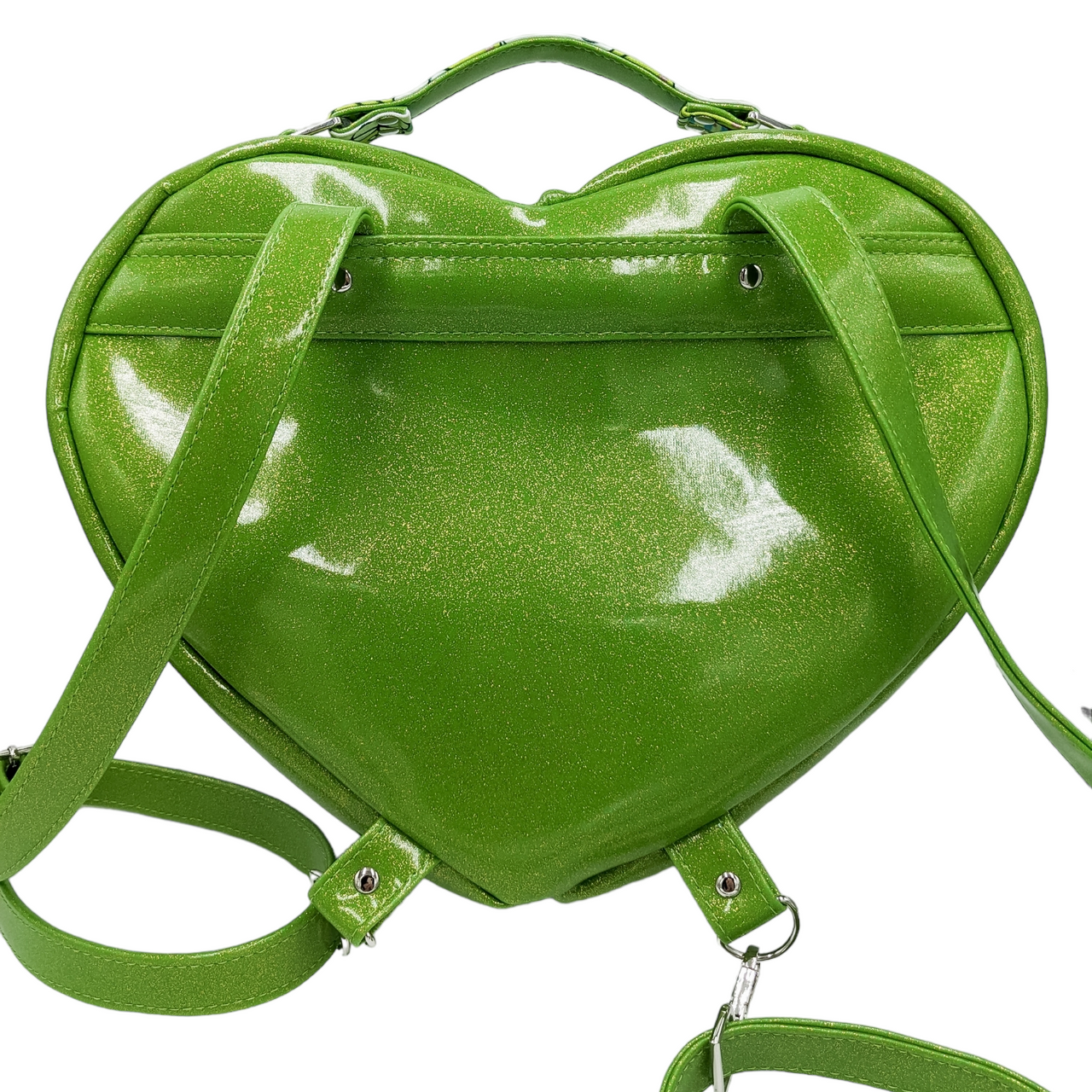 Baby Green Frog Mega Heart Backpack