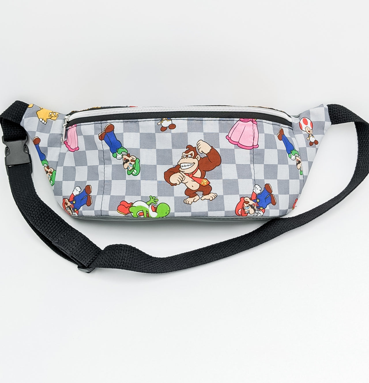 Mario Checkers Fanny Pack / Bum Bag