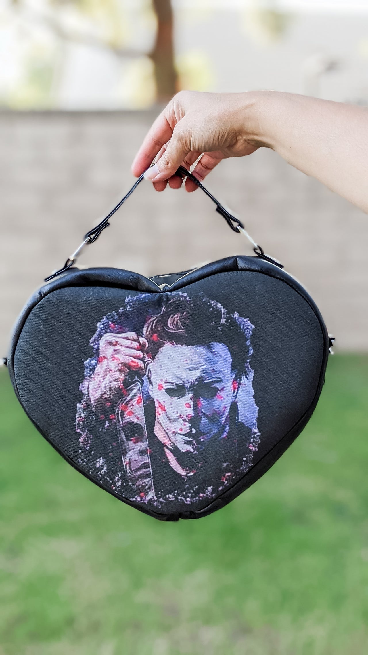 Michael Myers Heart Bag