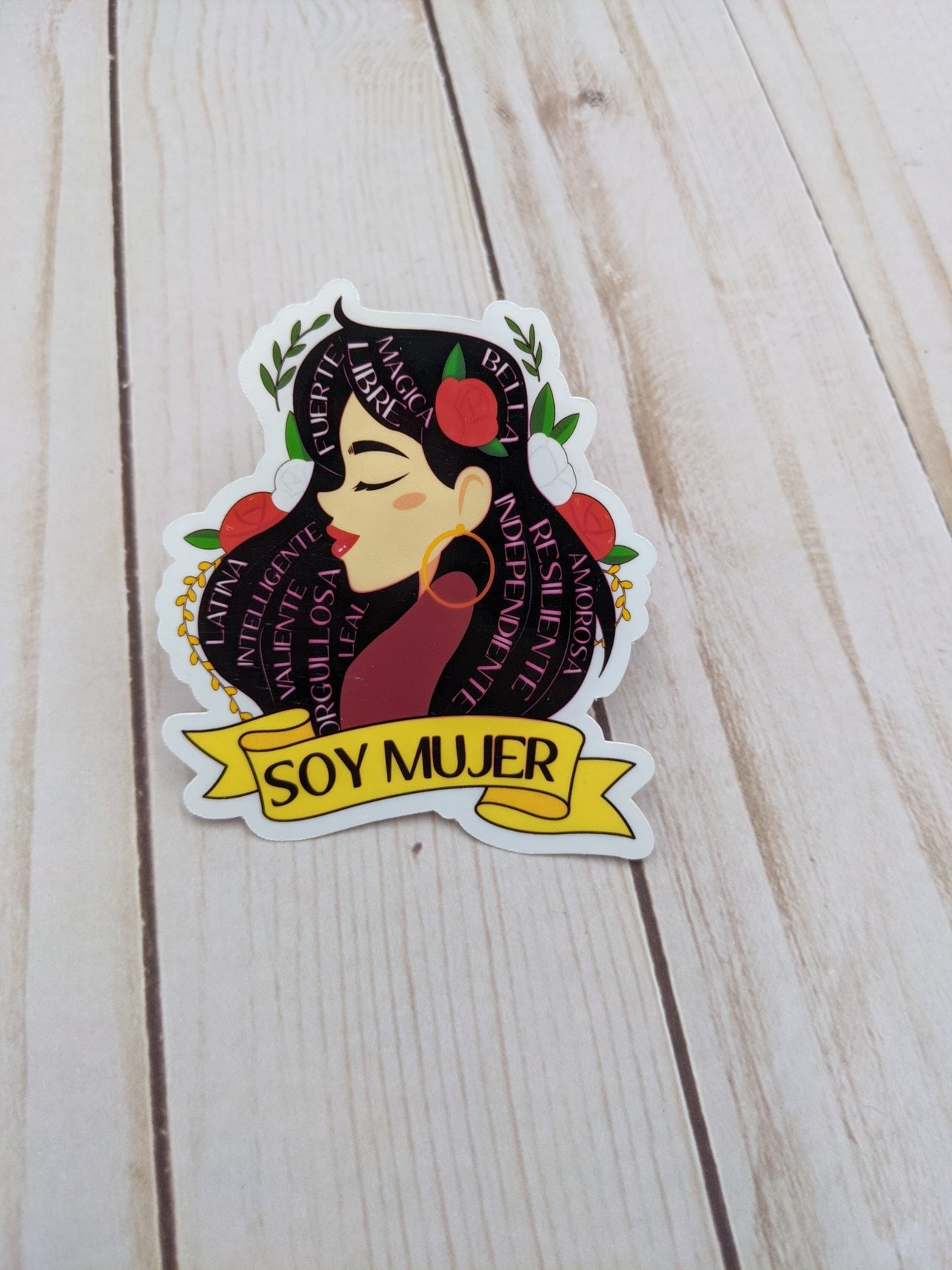 Viva La Mujer Die Cut Stickers