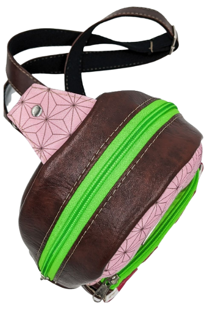 Anime Bamboo Girl Sling Bag / Crossbody Bag