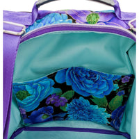 Thumbnail for Purple Bloom Convertible Backpack